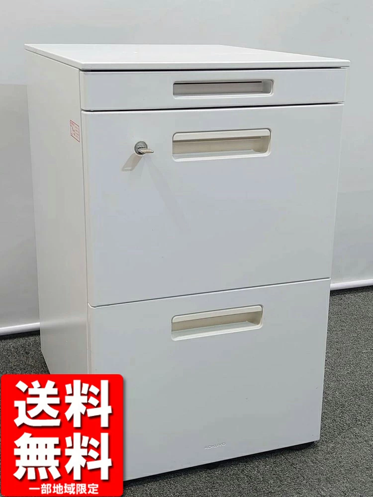 ワゴン ３段ワゴン サイドワゴン デスクワゴン 袖机 脇机【中古オフィス家具】【中古】