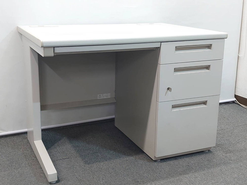 訳あり特価 イナバ VDNシリーズ 片袖机 片袖デスク オフィスデスク 事務机 ワークデスク スチールデスク 事務デスク オフィス用デスク 中古