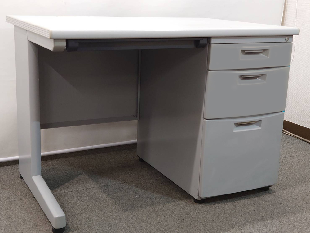 イトーキ CZ 片袖机 オフィスデスク 片袖デスク スチールデスク【中古オフィス家具】【中古】