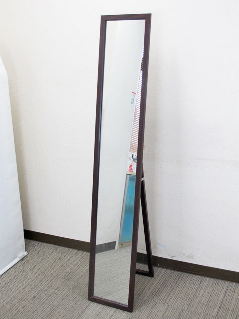 スタンドミラー ミラー 姿見 鏡 全身 H1500mm【中古オフィス家具】【中古】