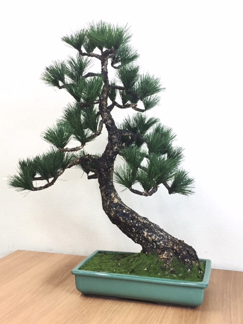 盆栽 松 H300mm フェイクグリーン 観葉植物 人工観葉植物 造花 BONSAI ボンサイ